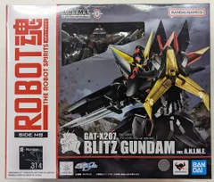 BANDAISPIRITS ROBOT魂<SIDE MS> 機動戦士ガンダムSEED GAT-X207 ブリッツガンダム ver. A.N.I.M.E. 314