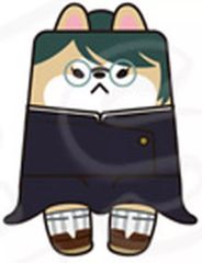 [중고] 봉제인형 마스코트 봉제인형 배지 禪院真希 [극장판 마술회전 0 술집 봉제인형(블라인드)]