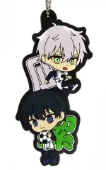 【中古】キーホルダー 潔世一＆凪誠士郎 ぎゅっきゃらラバーキーホルダー～二次選考～vol.1 「ブルーロック」