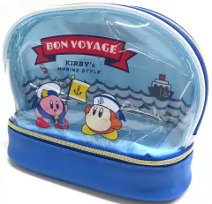 【中古】バッグ 集合(ブルー) 2段ポーチ 「星のカービィ×しまむら」のサムネイル