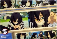 【中古】クリアファイル 伊黒小芭内 ランチョンマットケース 「鬼滅の刃 キャラクター絵巻カフェ in ufotable Cafe 第四期」