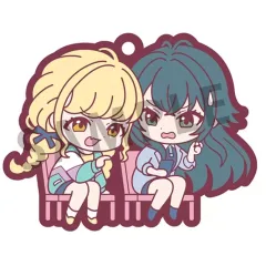 【中古】キーホルダー (2)藤田ことね＆月村手毬 「ラバーマスコット バディコレ 学園アイドルマスター」