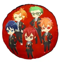 【中古】クッション・抱き枕・本体 ハーツラビュル寮 フロアクッション 「ディズニー ツイステッドワンダーランド×しまむら」