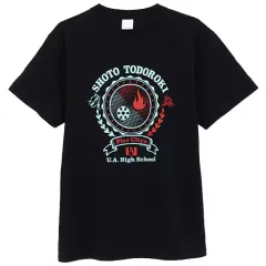 【中古】Tシャツ(キャラクター) C.轟焦凍 Tシャツ ブラック ユニセックスMサイズ 「僕のヒーローアカデミア」