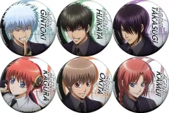 【中古】バッジ・ピンズ(キャラクター) 全3種セット 缶バッジ2個セット 「アニくじ 銀魂 第8弾 ～シークレットミッション! SPY編～」 E賞