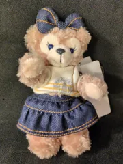 東京ディズニーリゾート ぬいぐるみバッジ Duffy and Friends シェリーメイ(Tシャツ&デニムスカート)/The Bear of Happiness and Luck 2013