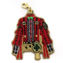 【中古】キーホルダー トレイ・クローバー 「ディズニー ツイステッドワンダーランド ステージ・イン・プレイフルランド～踊る人形と幻の遊園地～ 衣装刺繍チャームコレクション(プレイフル・ドレスver.)」