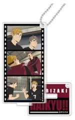 【中古】アクリルスタンド・アクリルパネル 宮侑＆宮治B 「ハイキュー!! TO THE TOP 稲荷崎高校BOX 名シーンアクリルスタンド」