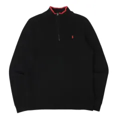 ポロ ラルフローレン ハーフジップアップ ニット