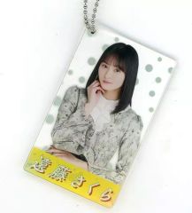 [중고] 잡화 엔도 사쿠라(노기자카 46) 개별 아크릴 카드 키홀더 후쿠오카 ver. [아이치·후쿠오카 한여름의 전국 투어 2021 한여름의 드림 복권 2021 제3탄]