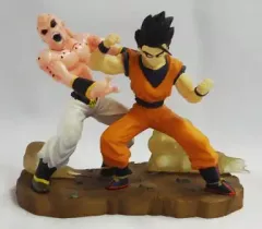 【中古】トレーディングフィギュア 悟飯VS魔人ブウ(純粋悪) 彩色Ver. 「ドラゴンボールカプセル 4 ～愛する者のための戦い!! 魔人ブウ編～」