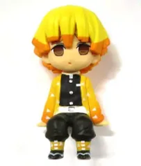 【中古】トレーディングフィギュア [単品] 我妻善逸 「座る 鬼滅の刃 25体セット 鬼滅の刃」 同梱品