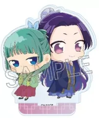 【中古】アクリルスタンド・アクリルパネル 猫猫＆壬氏A(考え中) 「薬屋のひとりごと デフォルメ ミニアクリルスタンド」