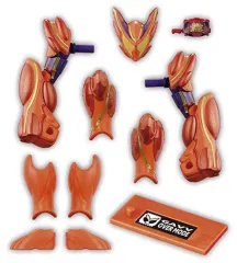 【中古】食玩 トレーディングフィギュア 3.ガヴ オーバーモードA 「装動 仮面ライダーガヴ GV4」