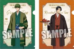 [중고] 클리어 파일 미도리 마타로 & 타카오 카즈나리(Tea Break Ver.) A4 클리어 파일 2장 세트 [쿠로코의 농구]