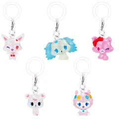 【中古】ストラップ 全5種セット 「ジュエルペット めじるしアクセサリー」