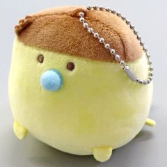 [중고] 봉제인형 마스코트·봉제인형 배지 B. 푸딩씨(바부 버전) 봉제인형 마스코트 [문구와 함께]