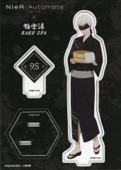 [중고] 아크릴 스탠드 아크릴 패널 9S (등신) 아크릴 스탠드 [NieR : Automata Ver1.1a × 극락탕 · RAKU SPA 특별 임무 극락탕 데 초회복 세요]