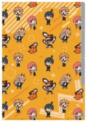 【中古】クリアファイル B(集合) 3pocket A4クリアファイル 「チェンソーマン」