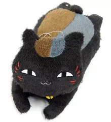 【中古】クッション・抱き枕・本体(キャラクター) 黒ニャンコ のびのびニャンコ先生ぬいぐるみクッション 「夏目友人帳」