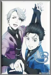 【中古】バッジ・ピンズ(キャラクター) 勇利＆ヴィクトル(衣装) 「ユーリ!!! on ICE トレーディング缶バッジ ジャケットイラストver.」