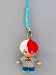 【中古】キーホルダー 轟焦凍 「僕のヒーローアカデミア トレーディングコスチュームキューピー」