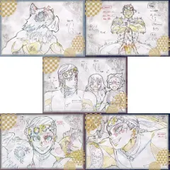 【中古】ポストカード Dセット ポストカードセット 「鬼滅の刃 遊郭編×ufotable DINING 第3期」 お楽しみくじ景品