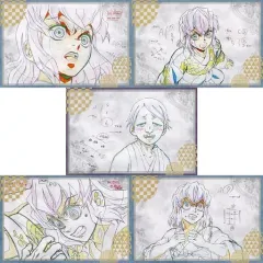 【中古】ポストカード 猪子(嘴平伊之助) ポストカードセットA(5枚組) 「鬼滅の刃 遊郭編×ufotable DINING 第2期」 お楽しみくじ景品