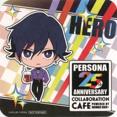 ペルソナ5 25周年カフェ コースター 主人公 ジョーカー 雨宮蓮 - メルカリ
