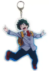 【中古】キーホルダー・マスコット(キャラクター) A.緑谷出久 ビッグアクリルキーホルダー 「僕のヒーローアカデミア」 ジャンプフェスタ2019グッズ