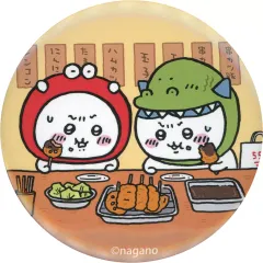 【中古】鏡・ミラー ちいかわ＆ハチワレ(串カツ) 缶ミラー 「ちいかわ なんか小さくてかわいいやつ」