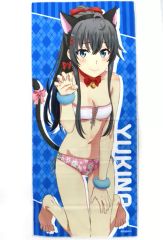 [중고] 잡화 A. 유키노시타 유키노(고양이 귀) 캐릭터 대형 타월 [역시 내 청춘 러브 쌀은 잘못됐다. 완]
