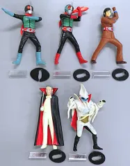 【中古】食玩 トレーディングフィギュア 全5種セット 「仮面ライダーメモリアル～激闘 2号ライダー編～」