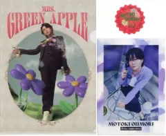 【中古】グッズセット 大森元貴 クリアファイル＆ステッカー 「一番くじ Mrs. GREEN APPLE MAGICAL 10 YEARS」 F賞