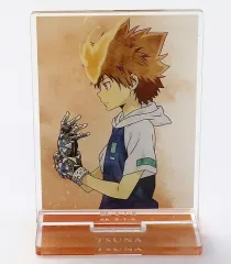 【中古】アクリルスタンド・アクリルパネル 沢田綱吉 「家庭教師ヒットマンREBORN! POP UP STORE in ロフト 描き下ろし 歩みver. トレーディングアクリルスタンド」