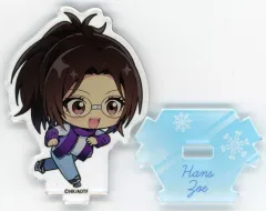 【中古】アクリルスタンド・アクリルパネル ハンジ・ゾエ アクリルスタンド 「まるくじ 進撃の巨人 ちびキャラ スケートver.」 吉06