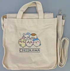 【中古】バッグ 集合 ファスナー付き バッグ 「ちいかわ なんか小さくてかわいいやつ×しまむら」