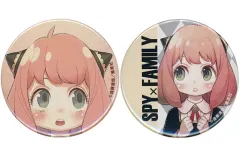 【中古】バッジ・ピンズ アーニャ・フォージャー”被検体007” 缶バッジ2個セット 「SPY×FAMILY」
