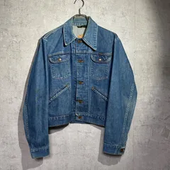 70s wrangler 124mj denim  jacket 黒タグ期　Blue bell最終期