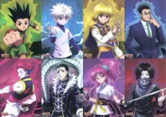 【中古】キャラカード 全8種セット クリアビジュアルシート 「HUNTER×HUNTER WEBくじ第2弾 ～戦闘開始(バトルスタート)!!～」 D賞