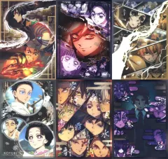 【中古】クリアポスター 全6種セット A3クリアポスター 「一番くじ 鬼滅の刃～姉の仇～」 D賞