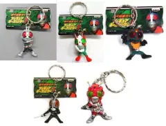 【中古】キーホルダー・マスコット(キャラクター) 全5種セット 歴代仮面ライダーフィギュアキーホルダー1