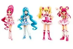 【中古】トレーディングフィギュア ハートキャッチプリキュア! プリキュアキューティーフィギュア 全4種コンプリートセット