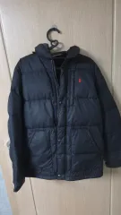 ポロラルフローレン ブラック ダウン アウター