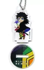 【中古】雑貨 冨岡義勇 「ニジゲンノモリ×鬼滅の刃 第ニ弾 スタンド付きアクリルキーホルダー」