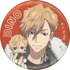 【中古】バッジ・ピンズ ディーノ グリッター缶バッジ 「ひこくじONLINE 家庭教師ヒットマンREBORN! -Insieme a un peluche-」 5回購入特典