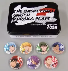 【中古】バッジ・ピンズ(キャラクター) ストバスやろうぜ! 缶バッジコレクション(7個入り) 缶ケース付き 「一番くじONLINE 黒子のバスケ～一番くじメモリアルコレクション～」 B賞