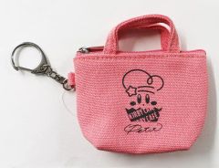 [중고] 키홀더 커비 (핑크) 쁘띠 토트형 매력 [별의 커비 커비 카페 PETIT]