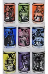 【中古】グラス(キャラクター) 全9種セット ピース!麦わらの一味グラス 「一番くじ ワンピース THE GREATEST! 20th ANNIVERSARY」 G賞