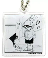 【中古】雑貨 工藤新一＆毛利蘭(幼少期) 「名探偵コナン コマカットアクリルキーホルダー」 アニメイトガールズフェスティバル2019グッズ